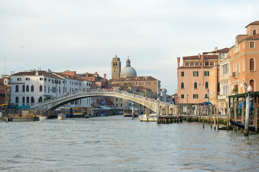Ponte degli Scalzi San Geremia Canal Grande Venezia
