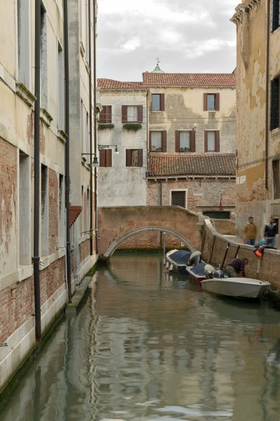 Rio del Grimani e Ponte Diedo a Venezia