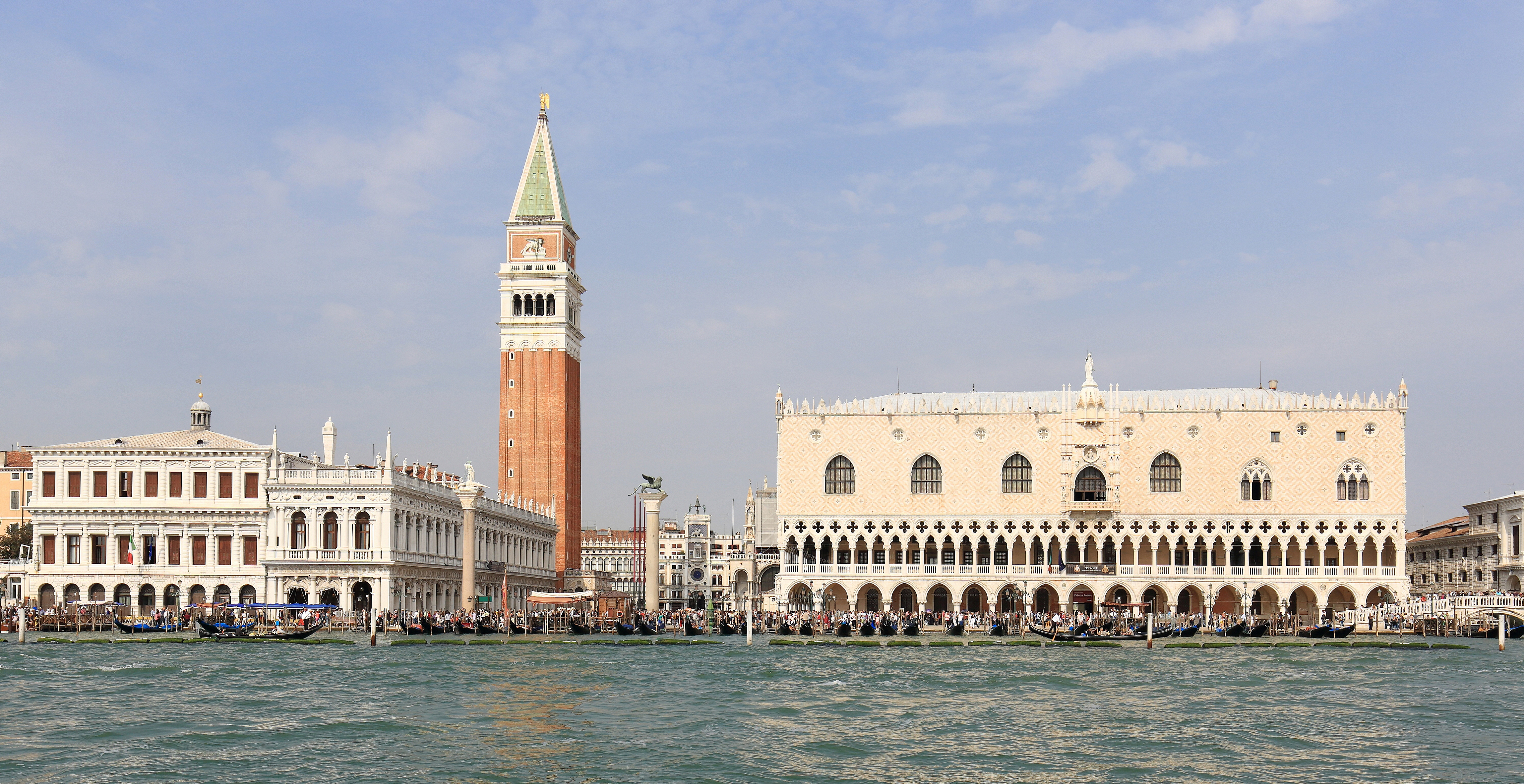 Saint Mark's Campanile and Palazzo Ducale, Venice, September 2017 -2