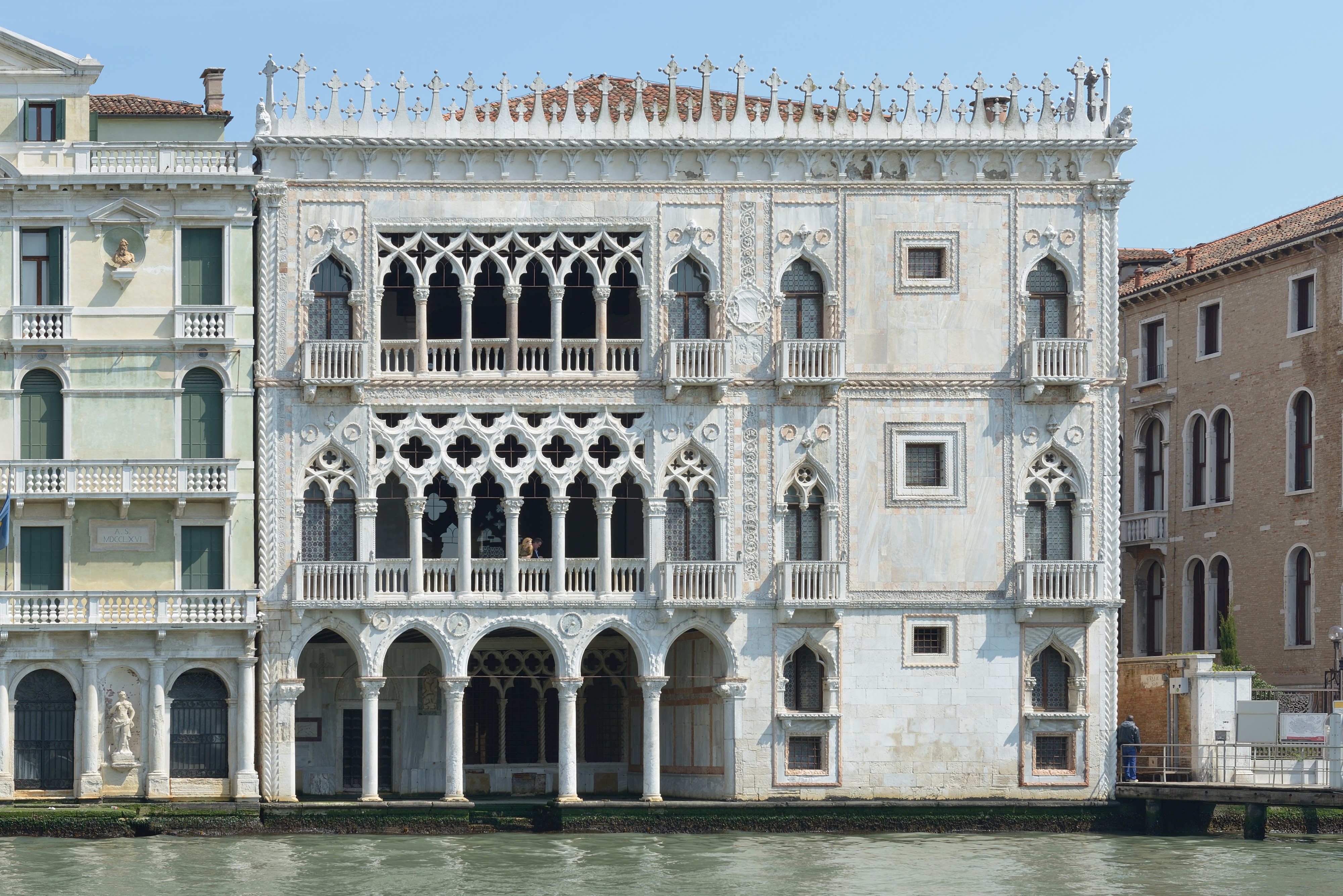 Ca d Oro Venezia facciata Canal Grande