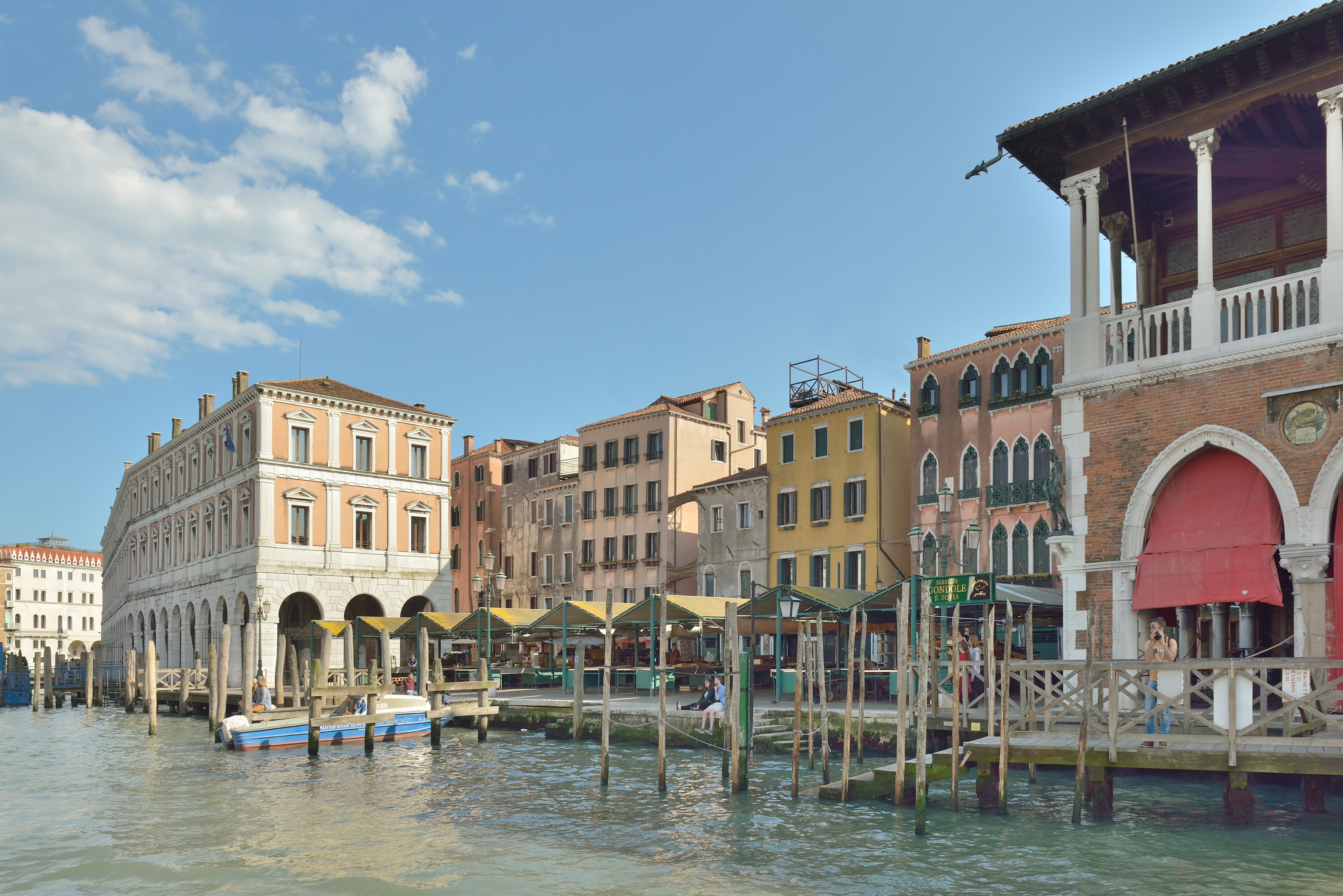 Campo della Pescaria Canal Grande Venezia