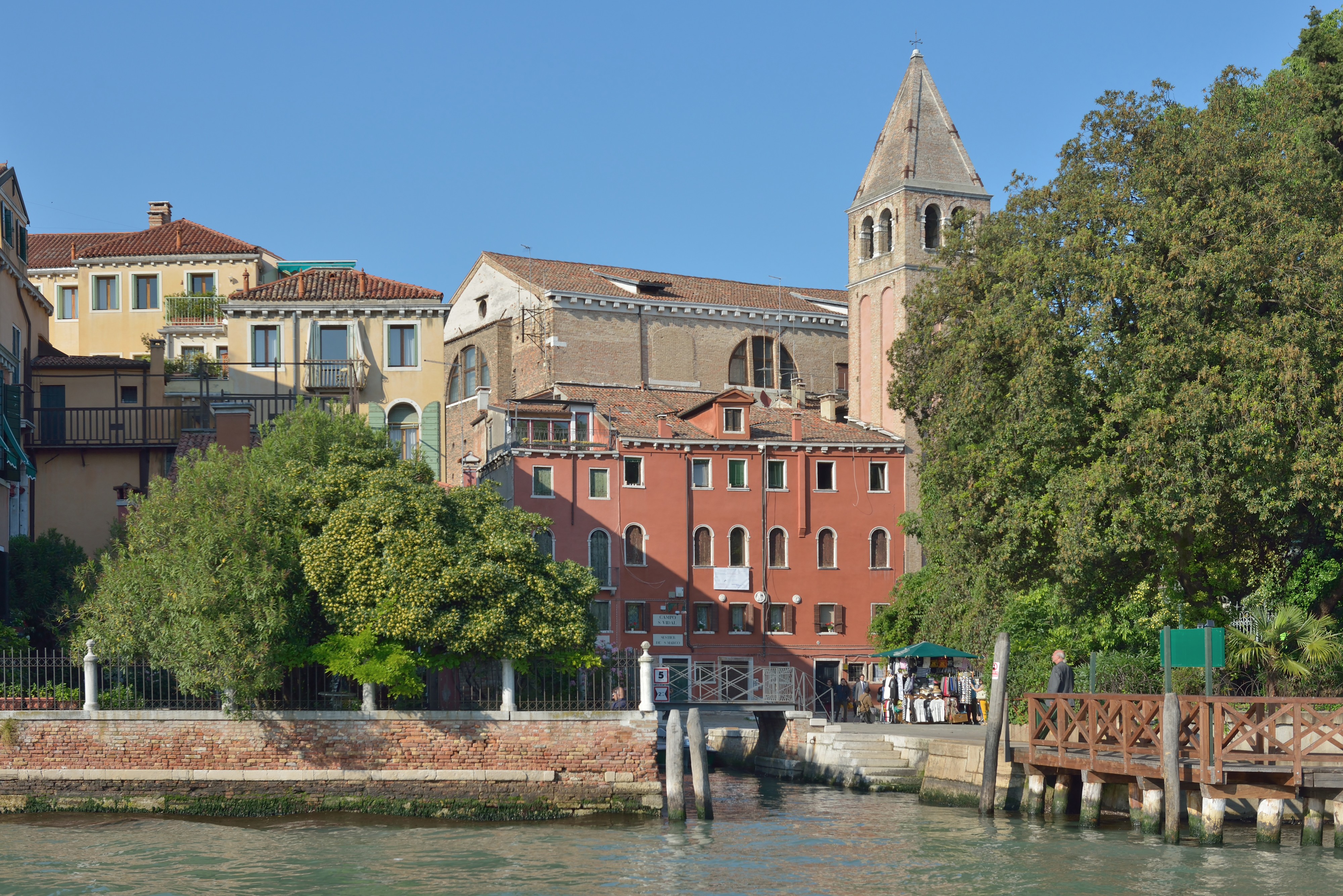 Campo San Vidal Canal Grande Venezia