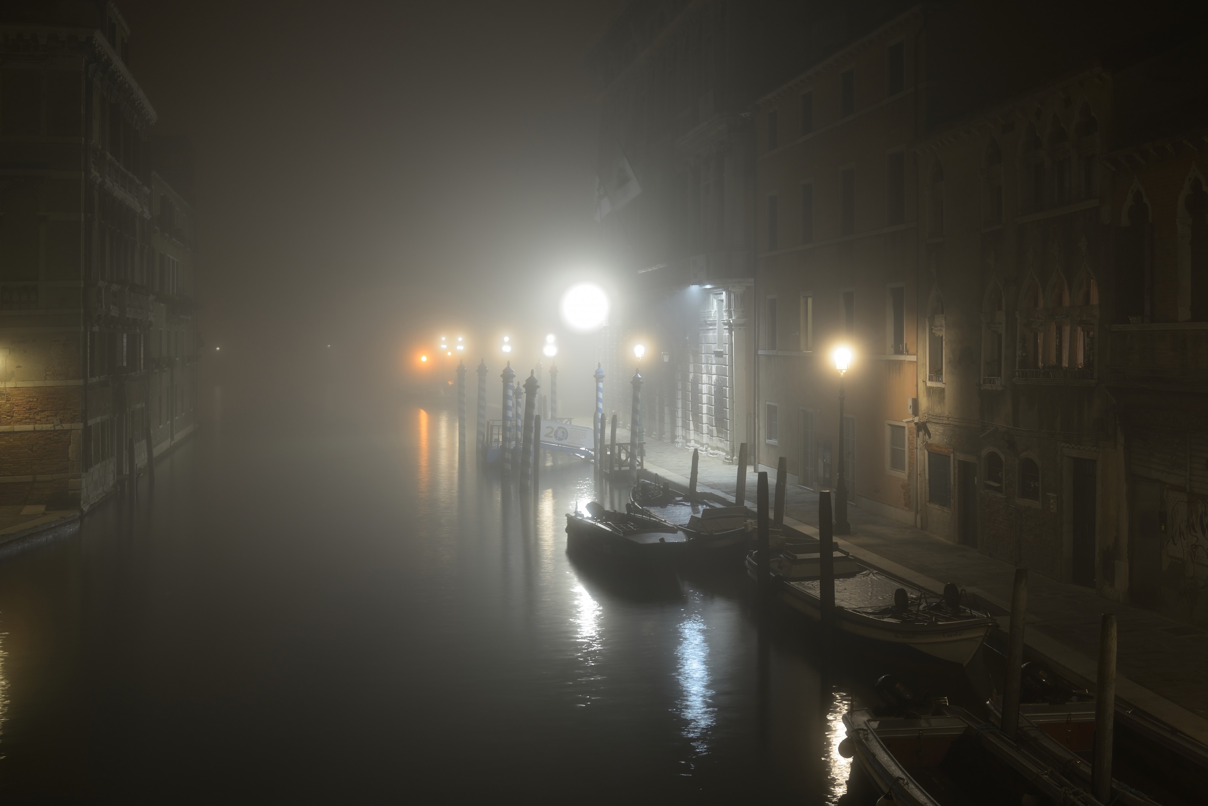 Canal di Cannaregio notte a Venezia