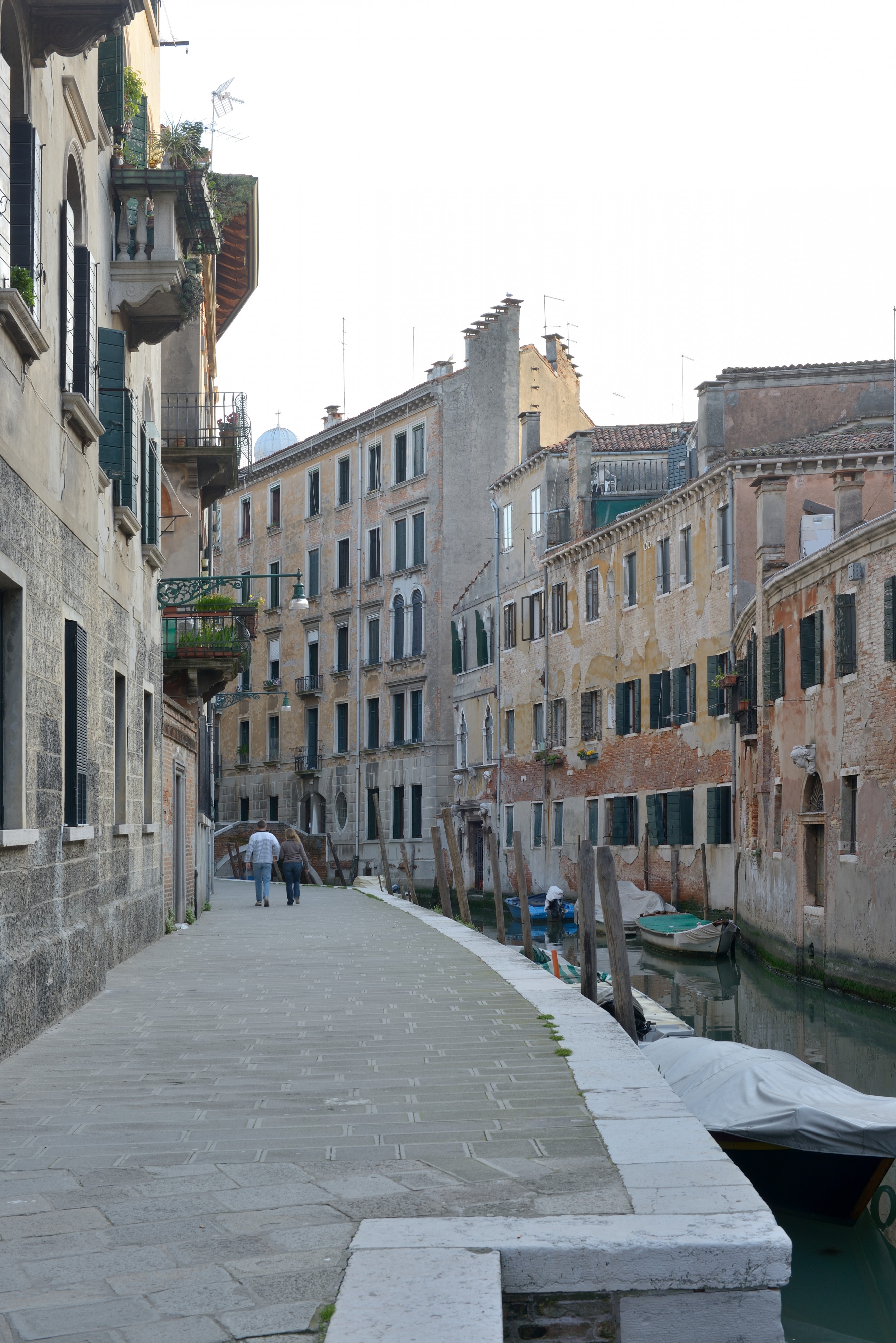 Case alle Fondamenta Zacchere Venezia sera
