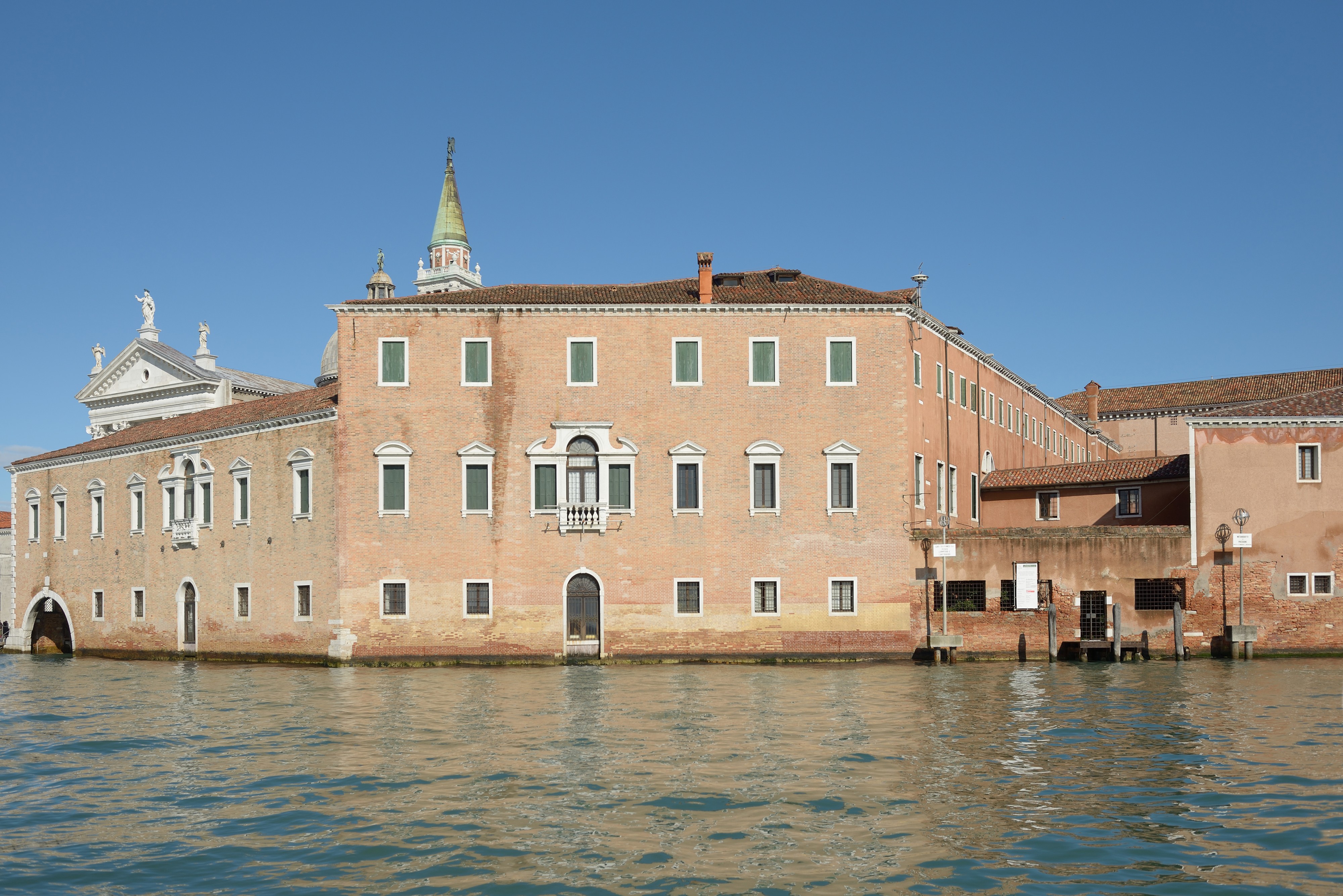 Monastero San Giorgio Maggiore Fondazione Chini facciata ovest