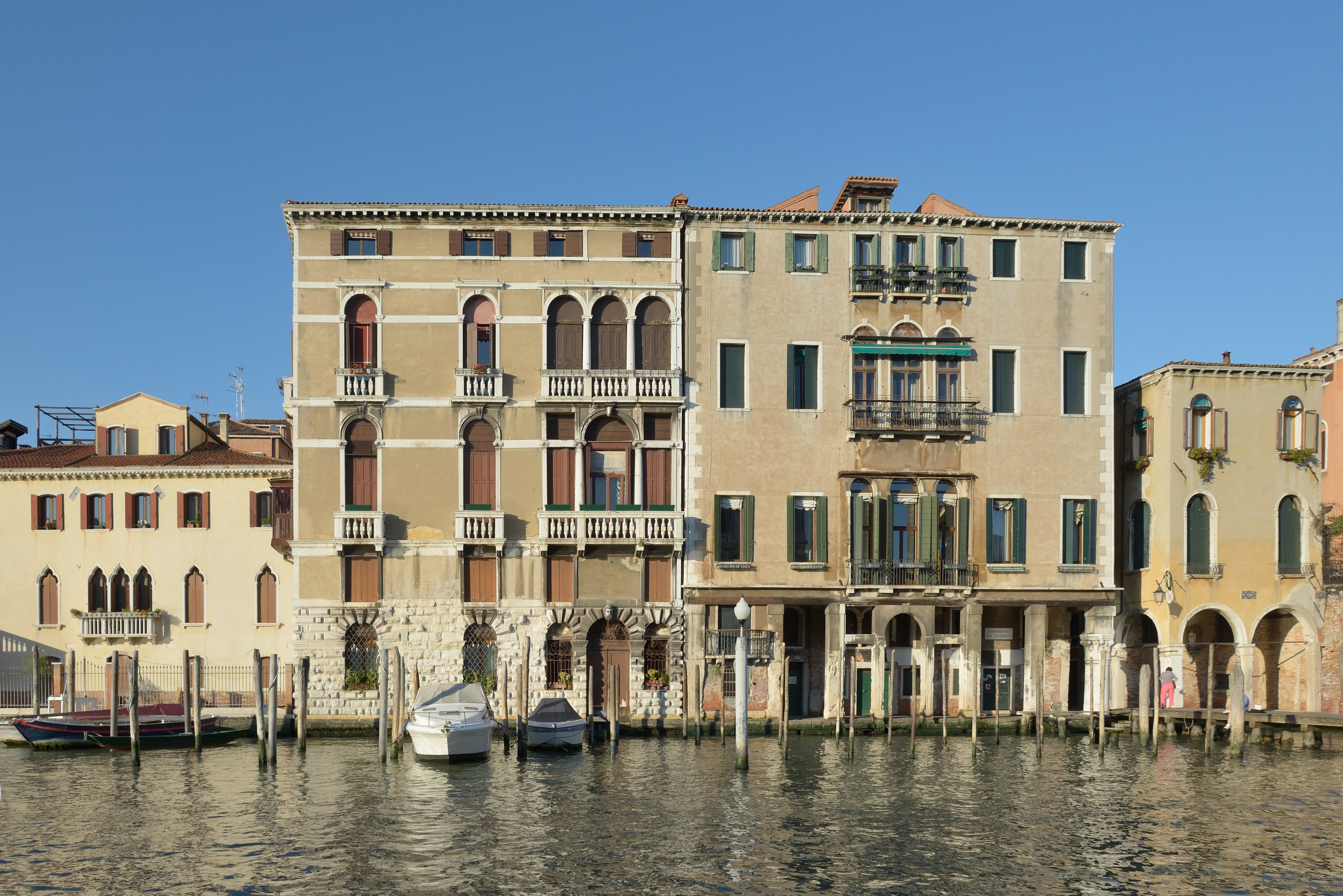 Palazzo Boldù a San Felice e Contarini Pisani Canal Grande Venezia