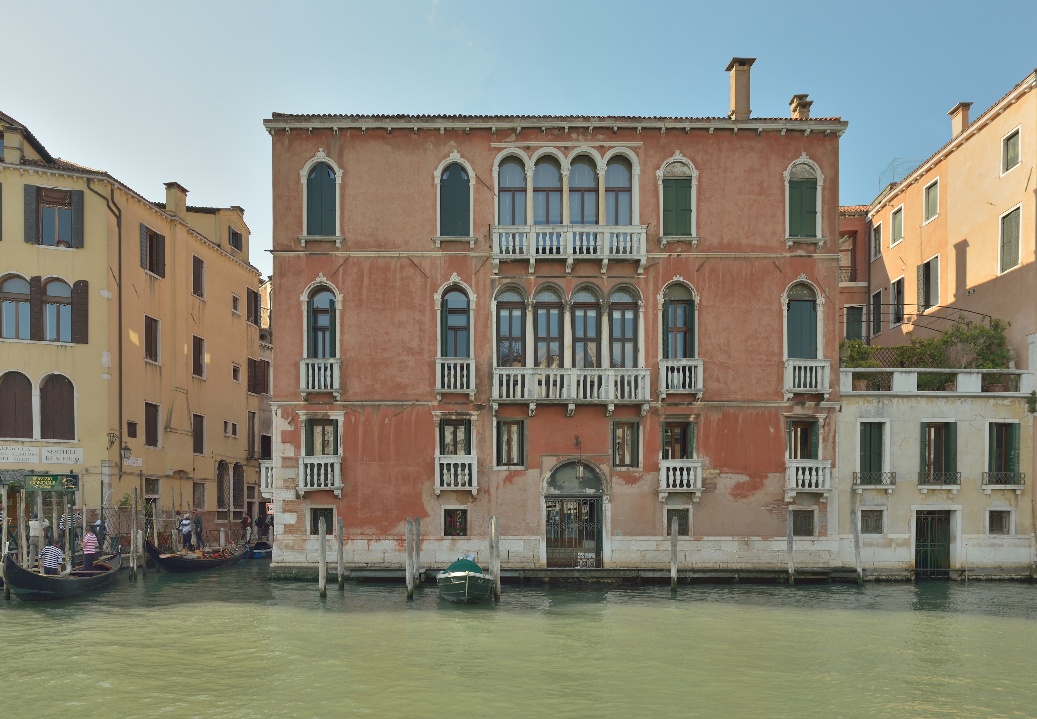 Palazzo Giustinian Persico Canal Grande Rio San Toma Venezia