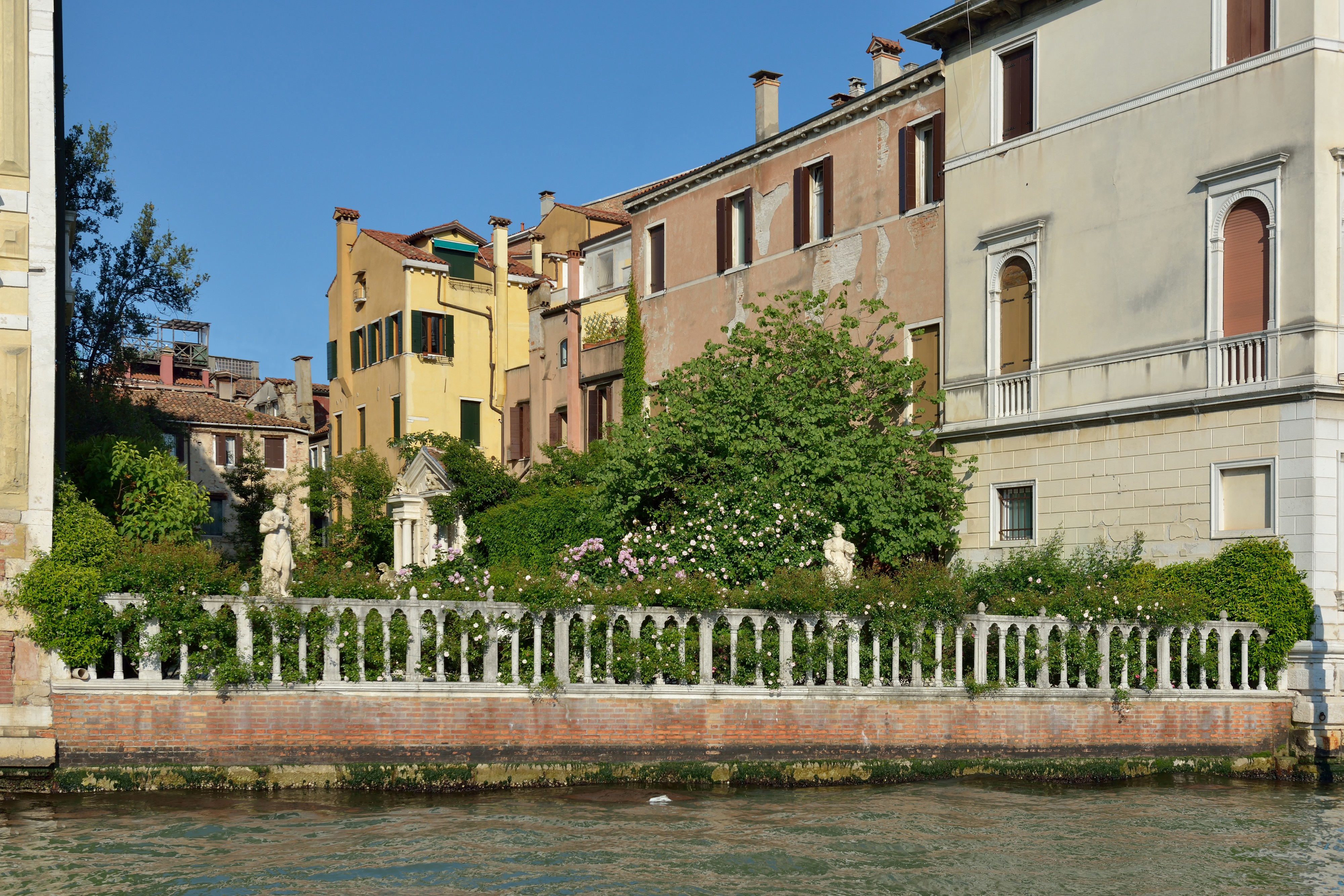 Palazzo Malipiero giardino Canal Grande Venezia