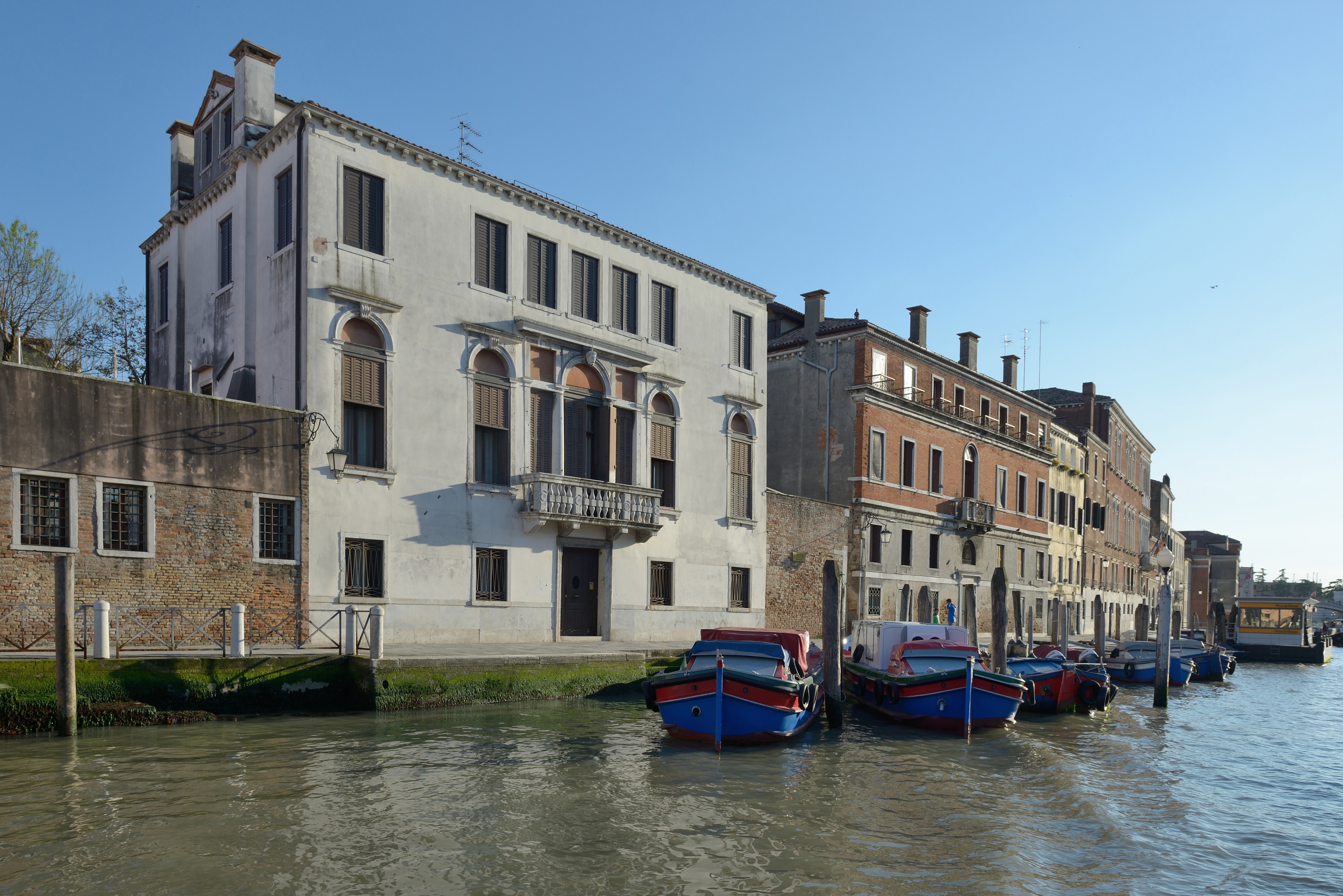 Palazzo Marcello Toderini e Palazzo Zen Canal Grande Santa Croce Venezia