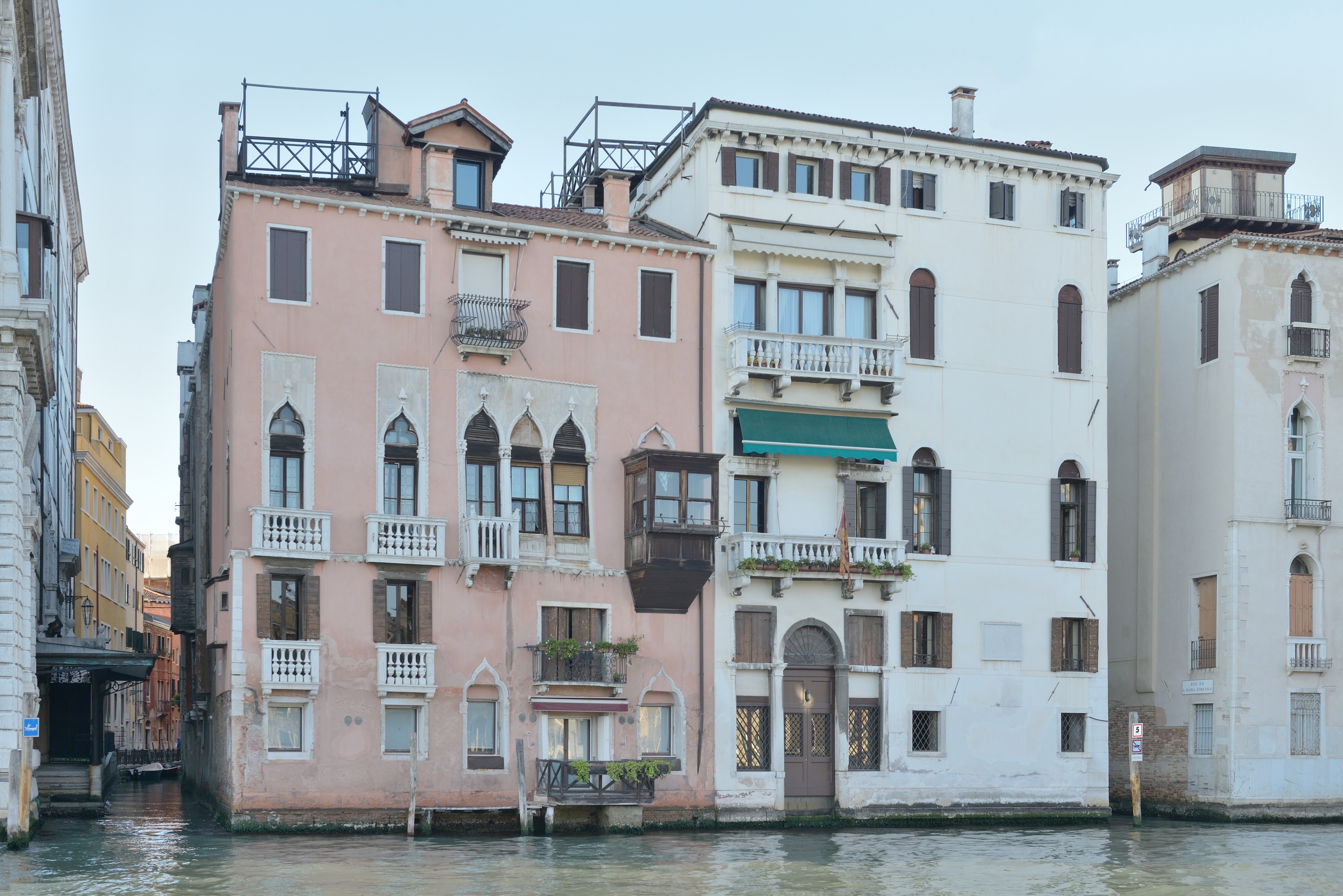 Palazzo Minotto-Barbarigo e Barbarigo Canal Grande Venezia