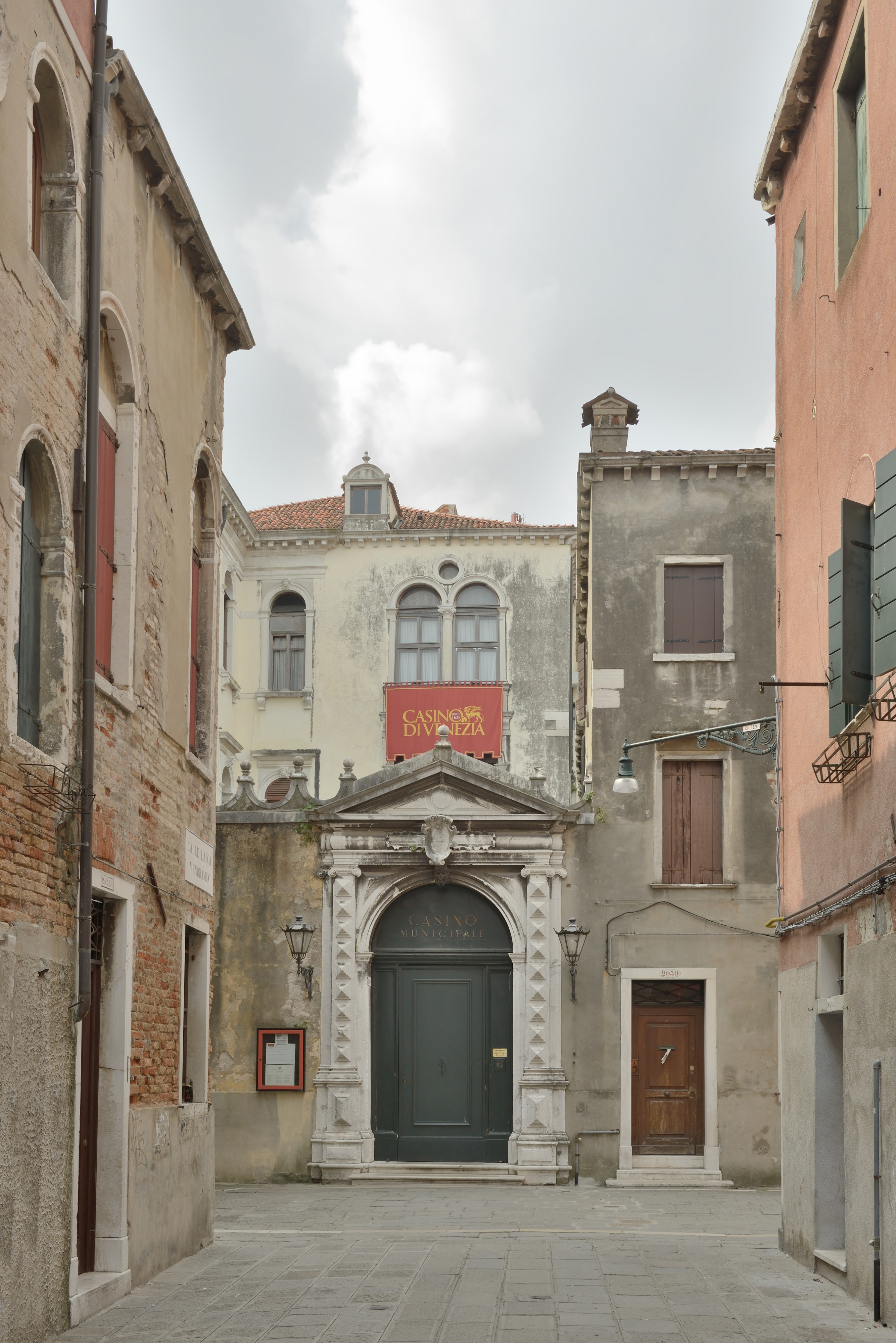 Palazzo Vendramin Calergi ingresso Venezia