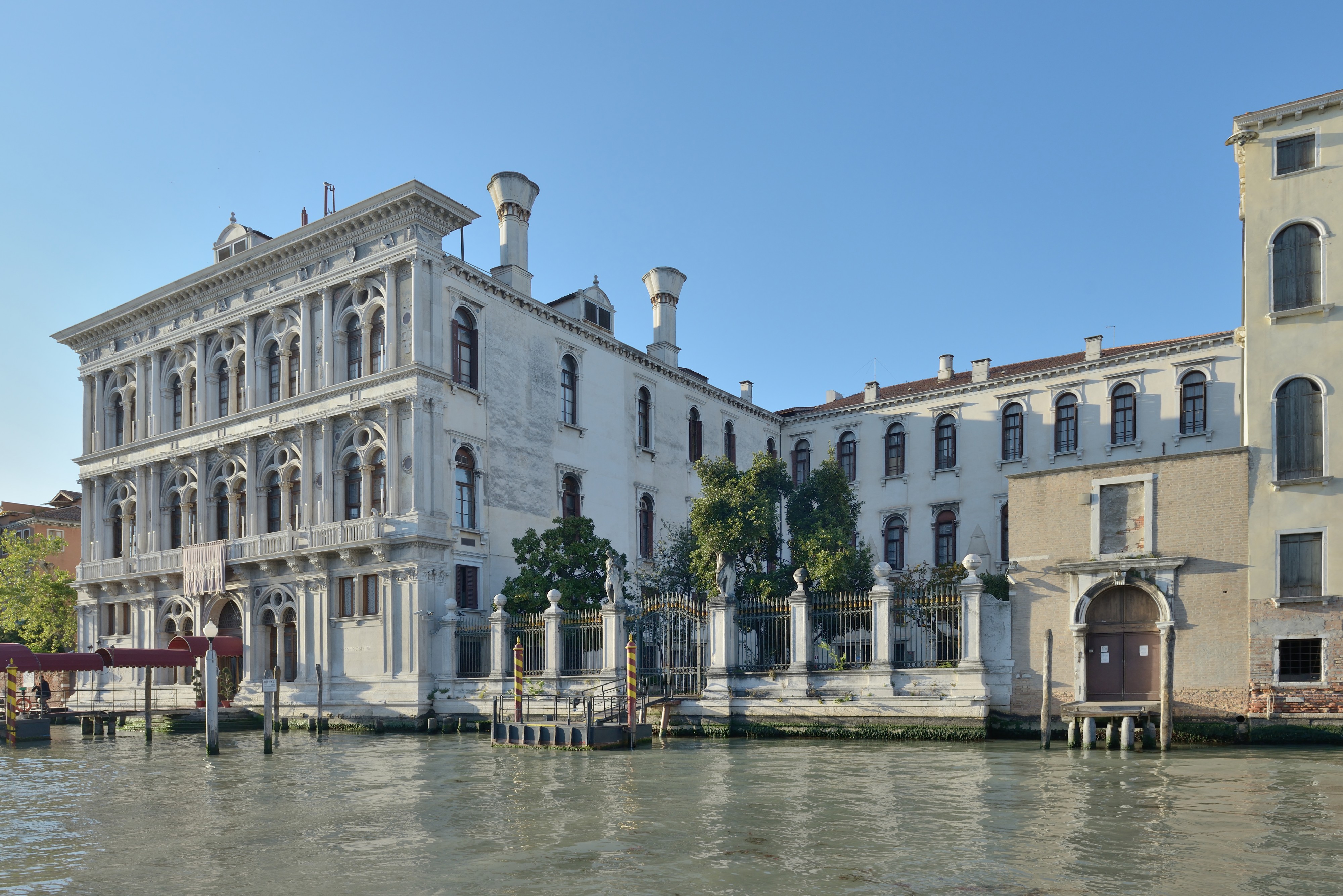 Palazzo Vendramin Calergi parco Canal Grande Venezia