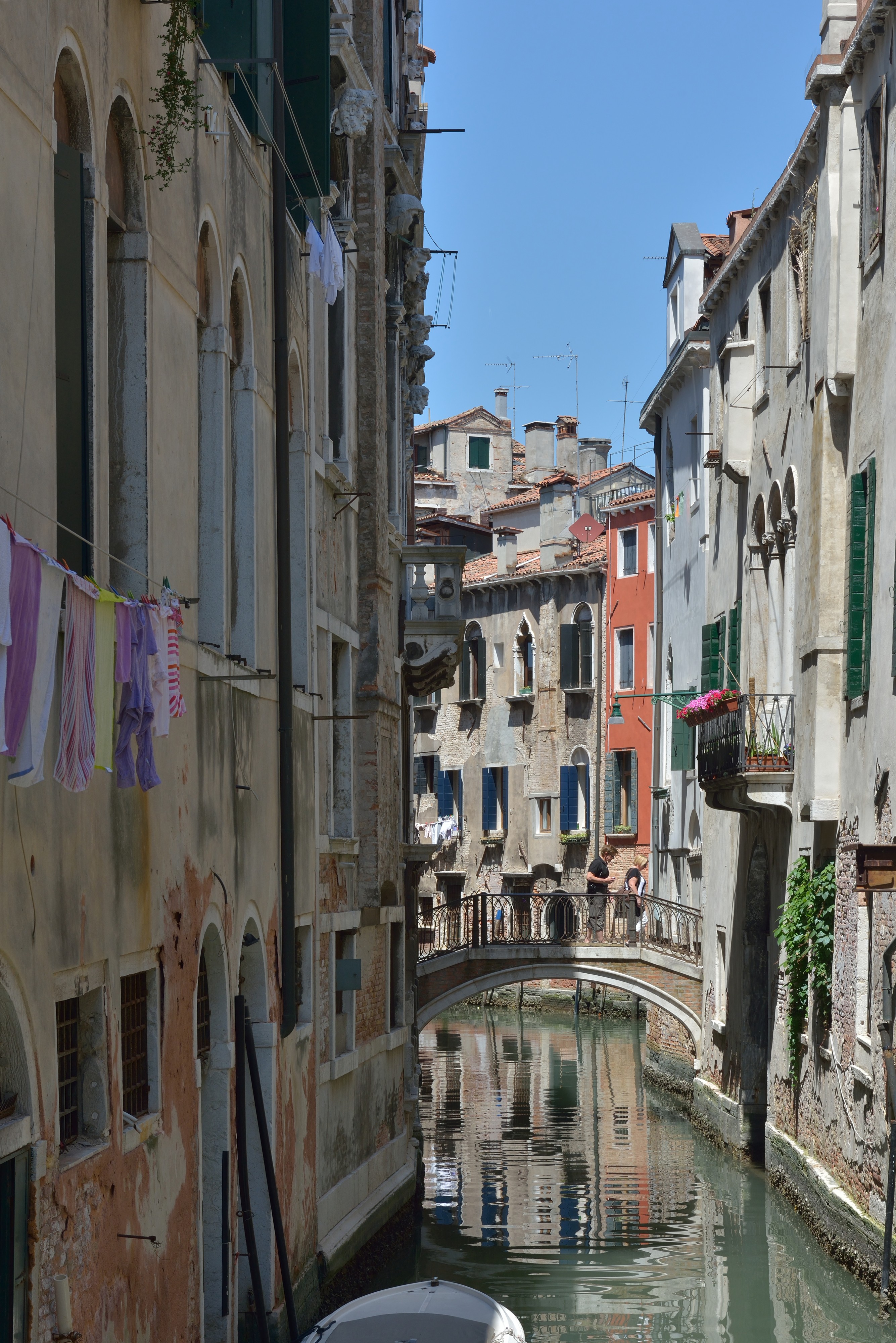 Rio dela Madoneta e Ponte Cavalli a Venezia