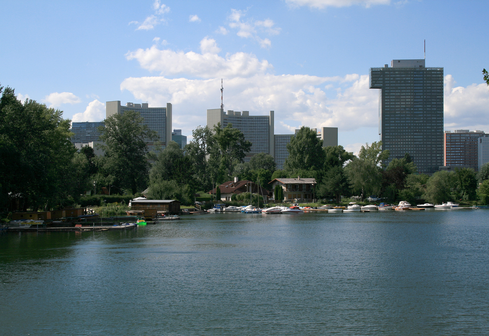 Alte Donau Vienna International Center 2008