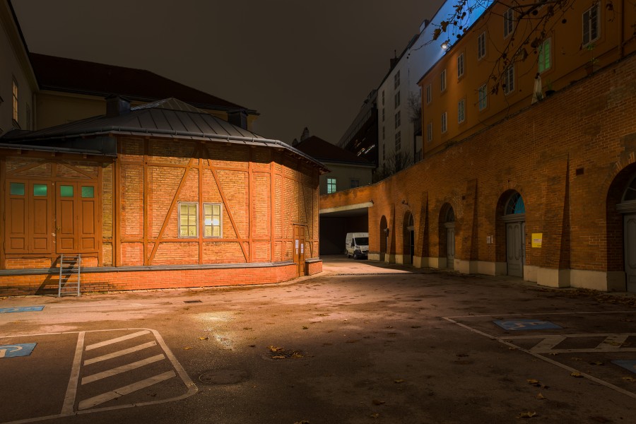 Museumsquartier Wien, Vorweihnachtsstimmung 2014 HDR - 5459