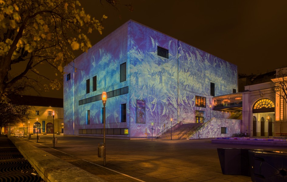 Museumsquartier Wien, Vorweihnachtsstimmung 2014 HDR - 5575