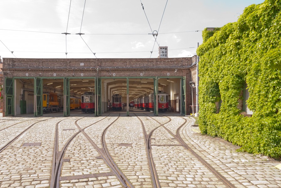 Verkehrsmuseum Remise Wien Gleisanlagen