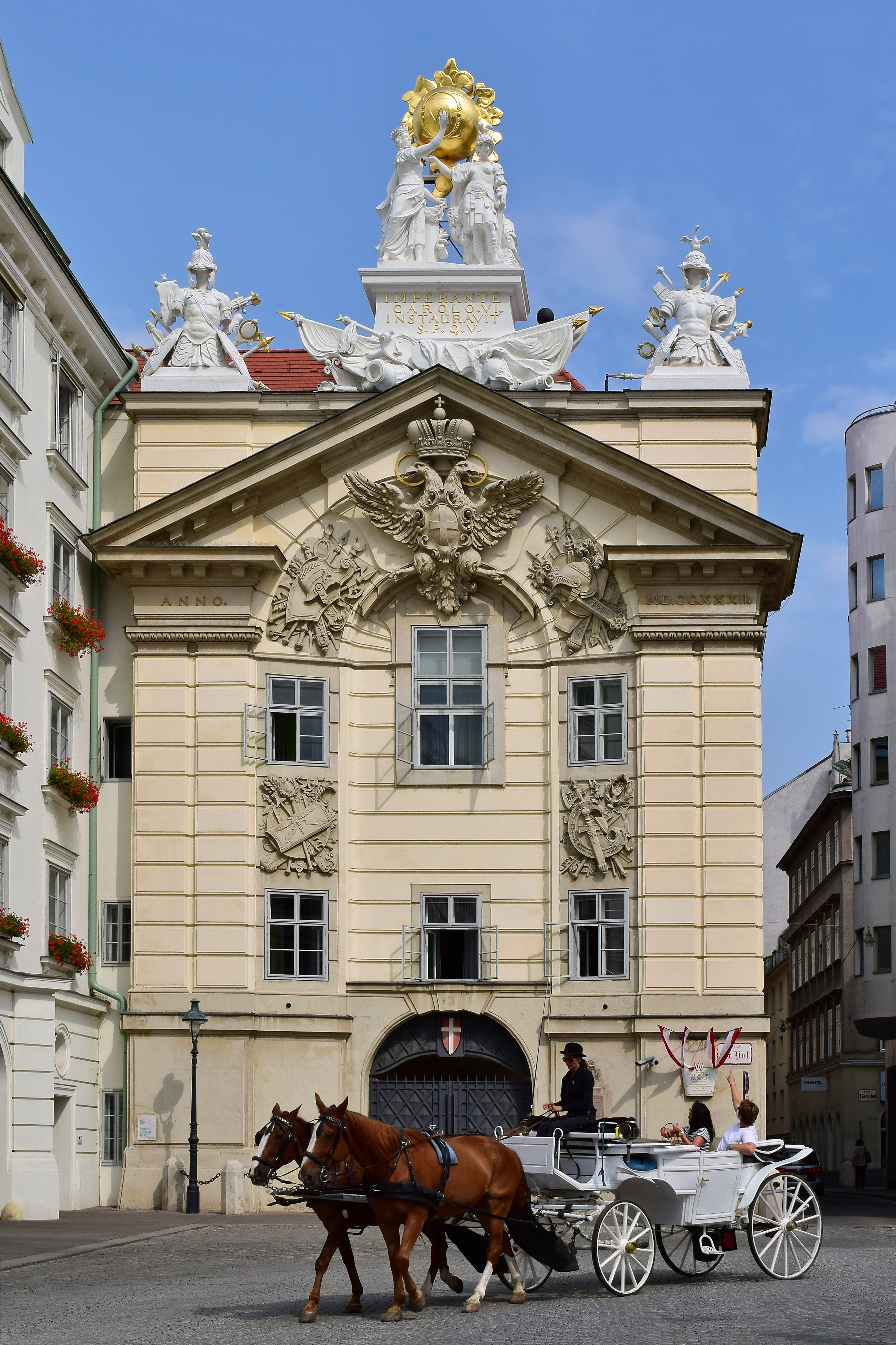 Wien-Innere Stadt - ehem bürgerliches Zeughaus - Feuerwehrzentrale