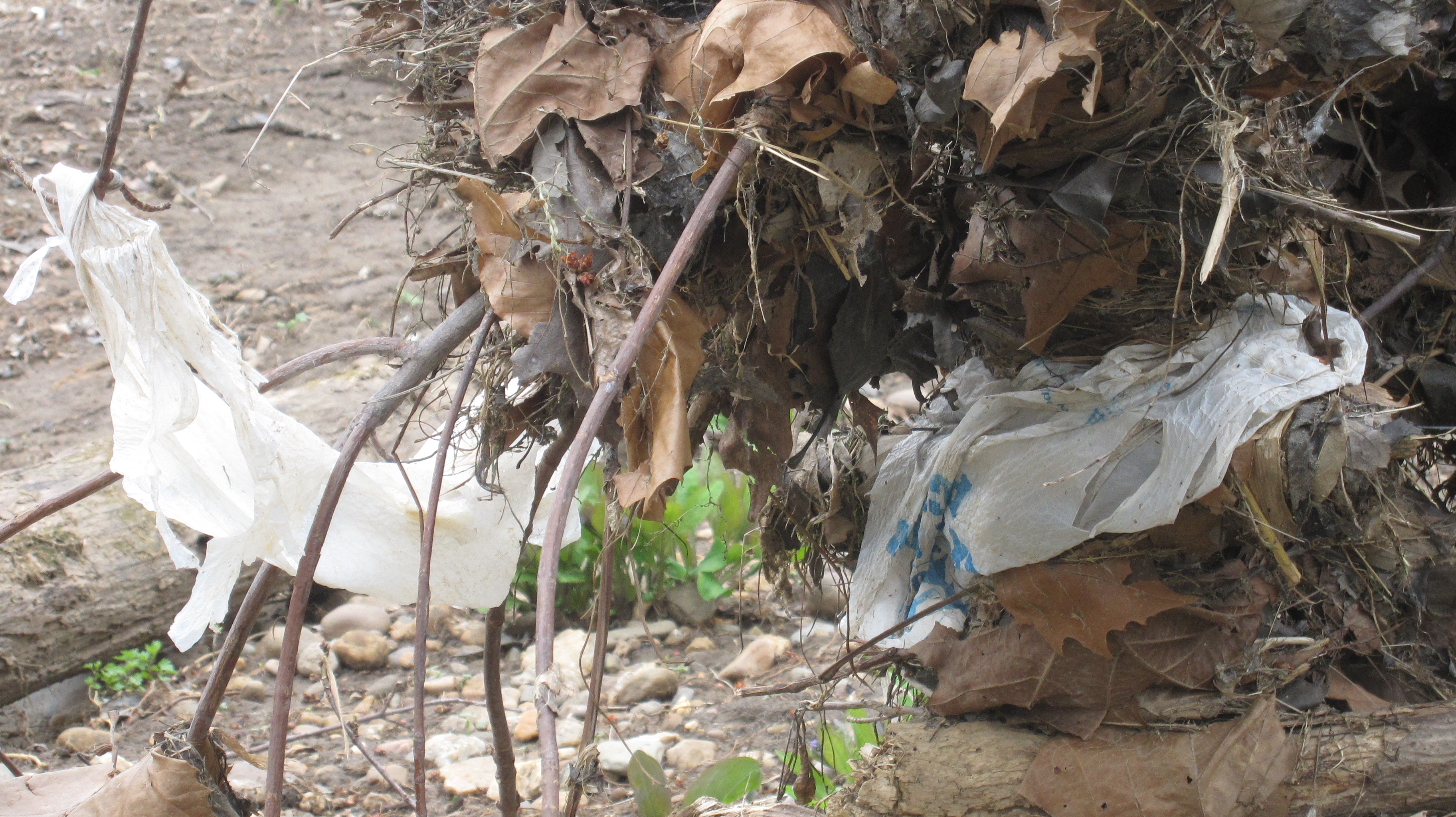 Plastic trash