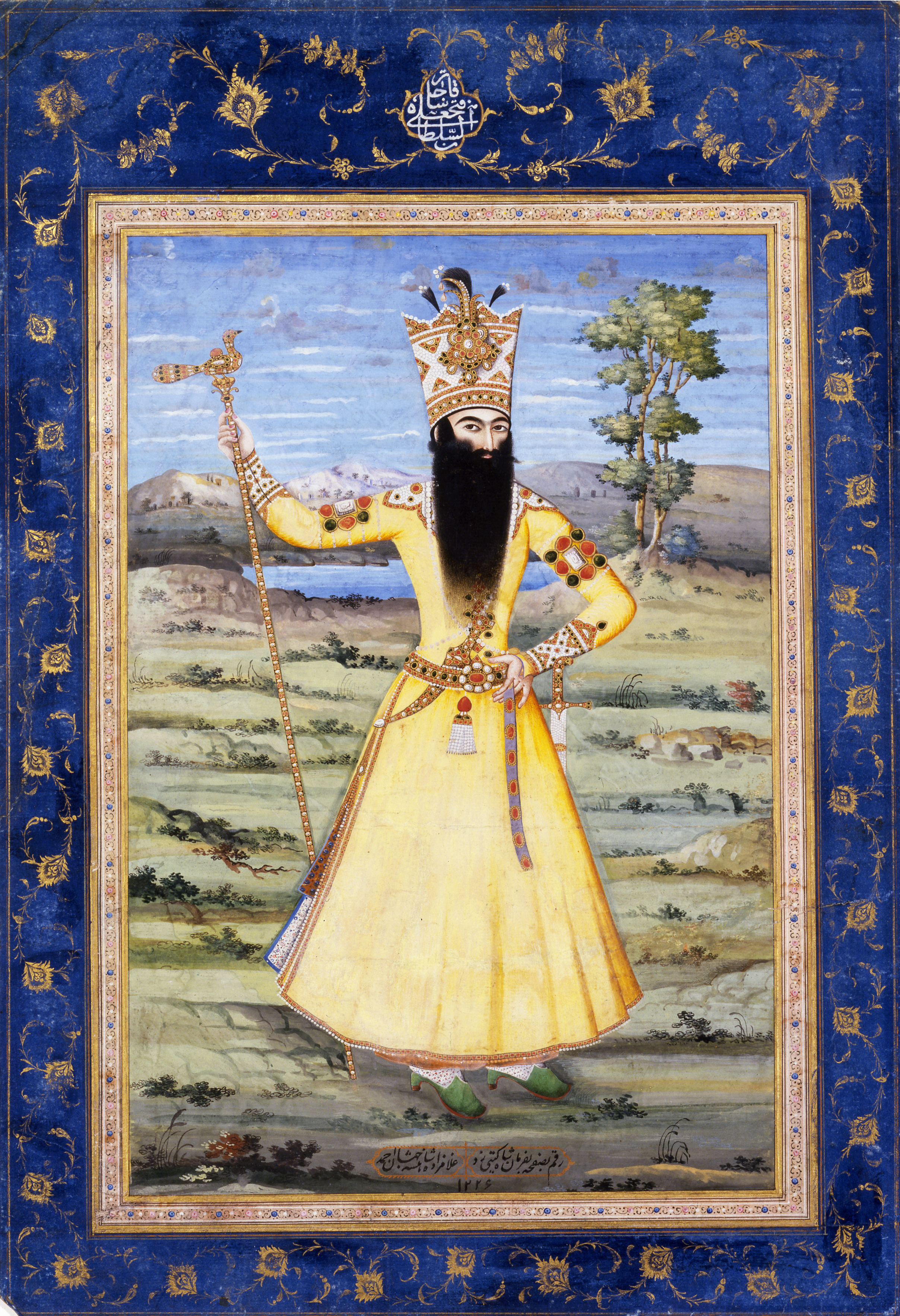 17.5-30-2003-Portraet-af-Fath-Ali-Shah-Qajar