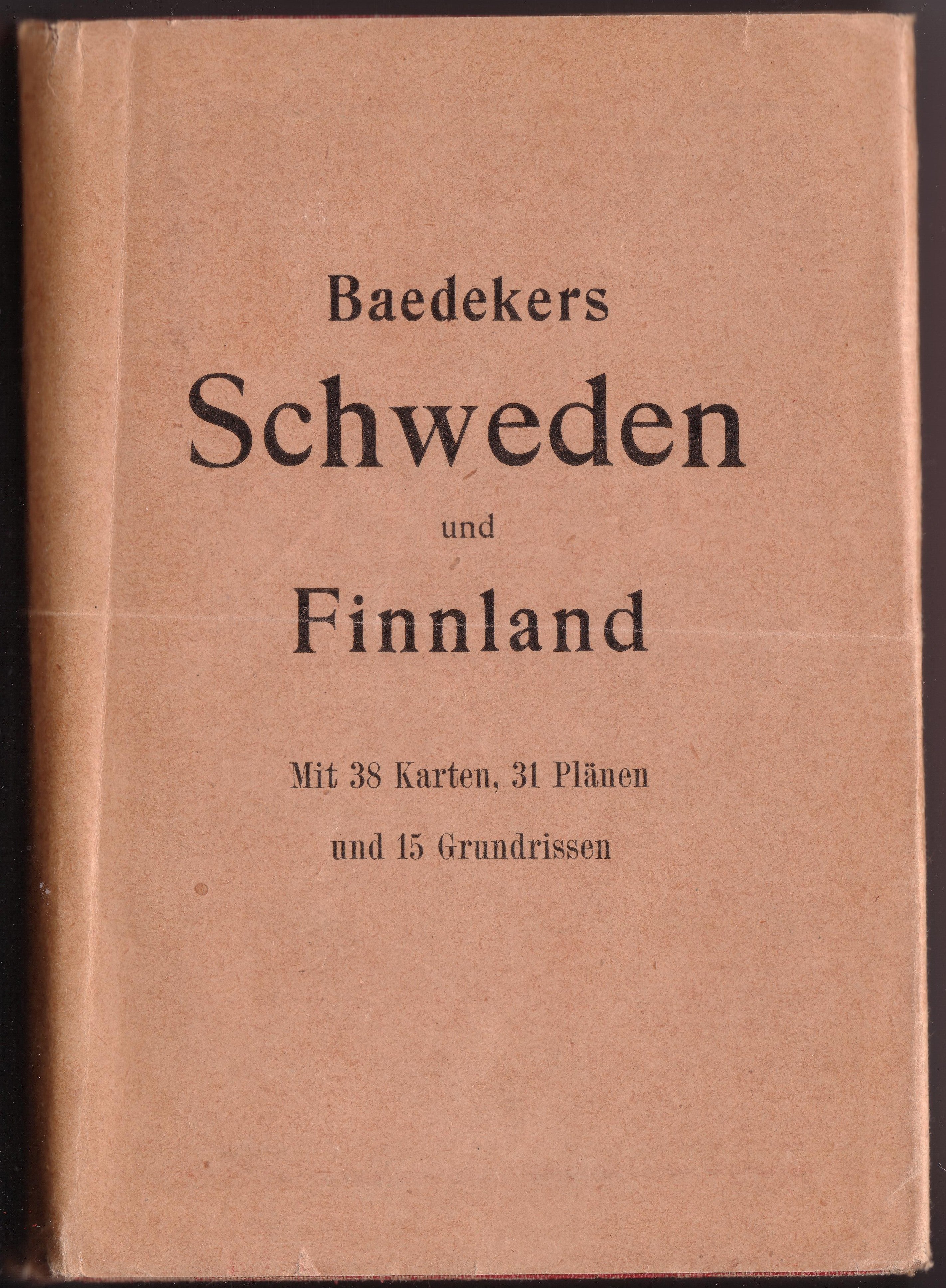 Baedeker Schweden Finnland 14. 1929