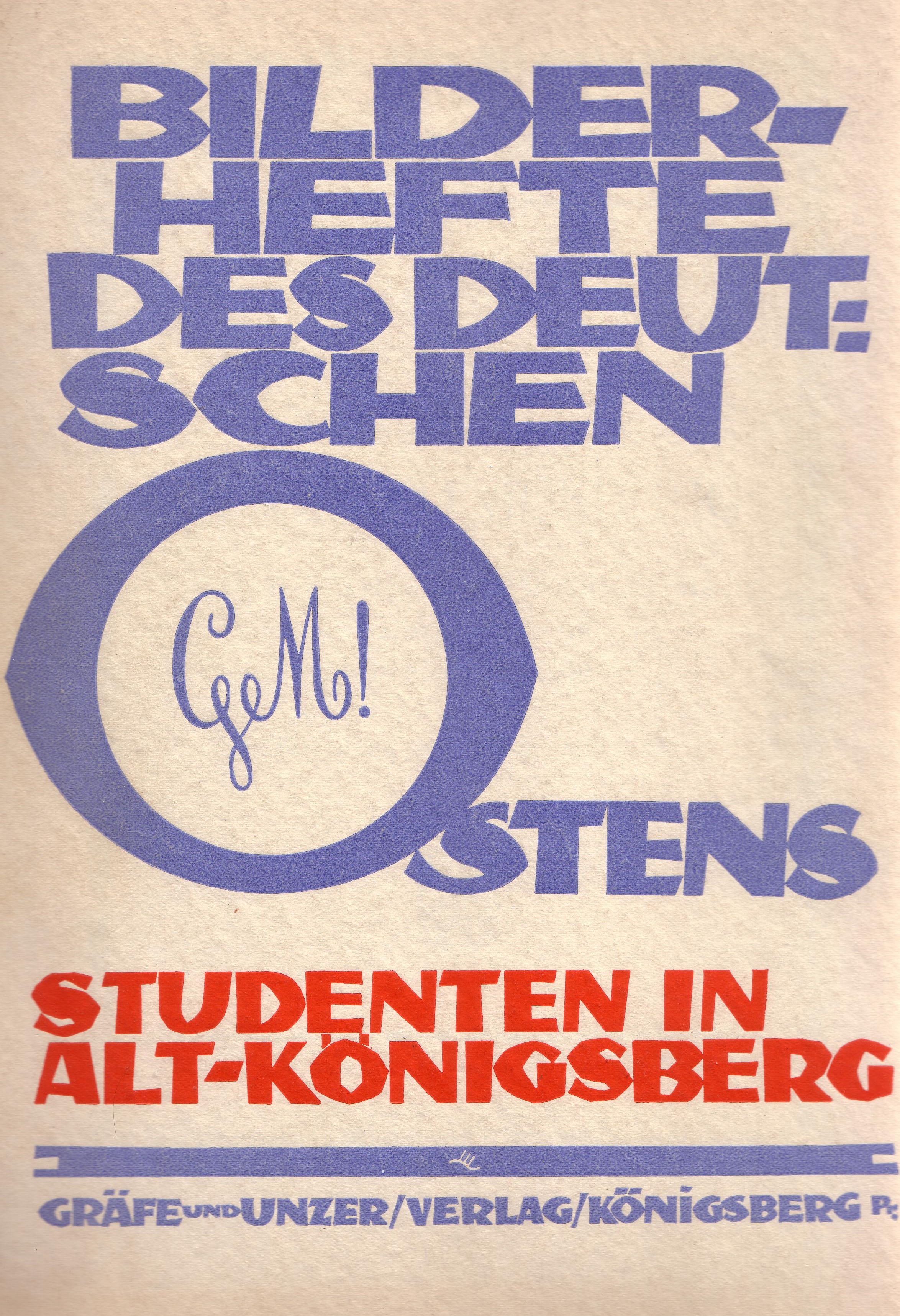 Bilderhefte Deutscher Osten (1930)