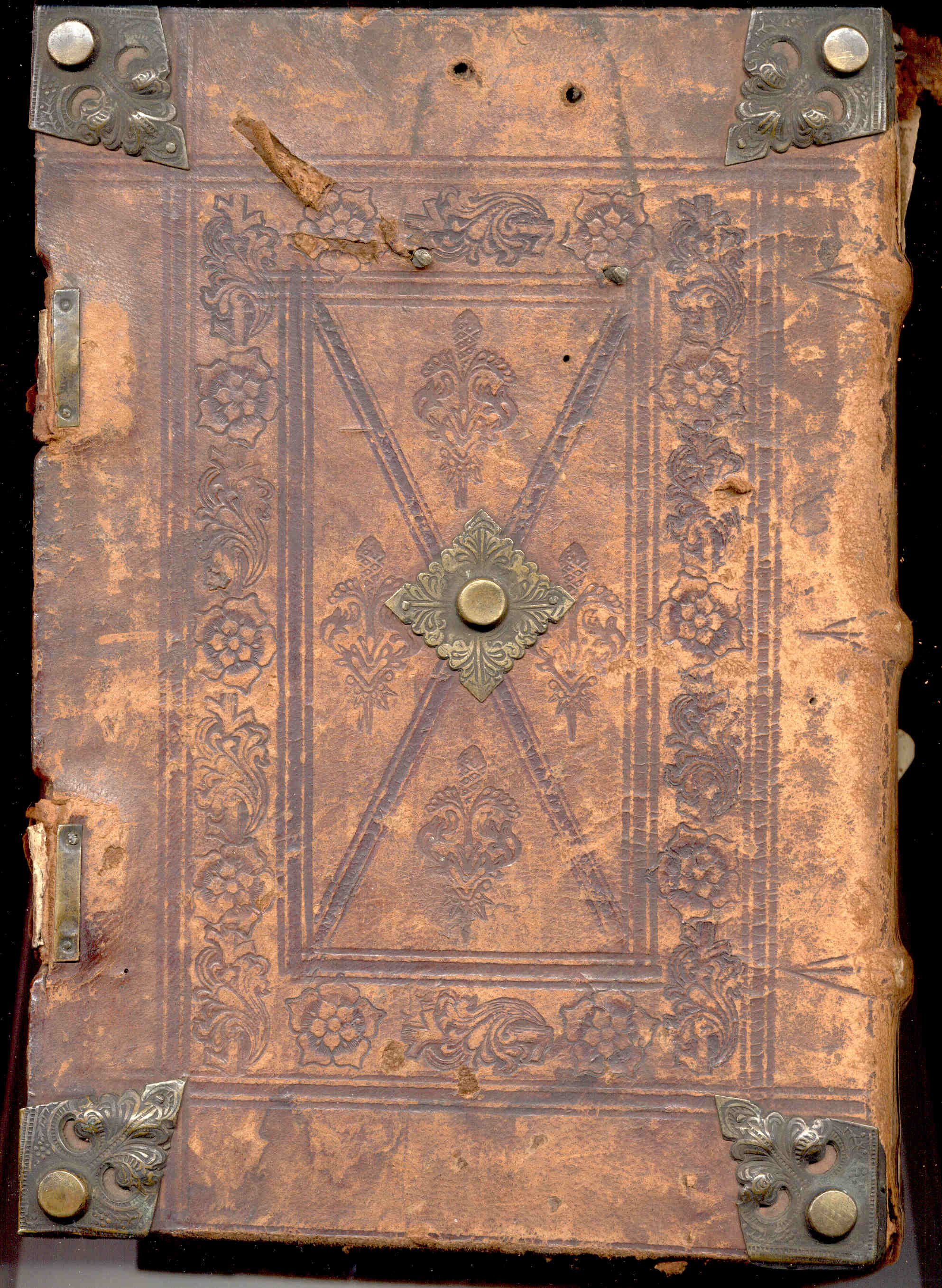 Bucheinband.15.Jh.v.Inkunabel