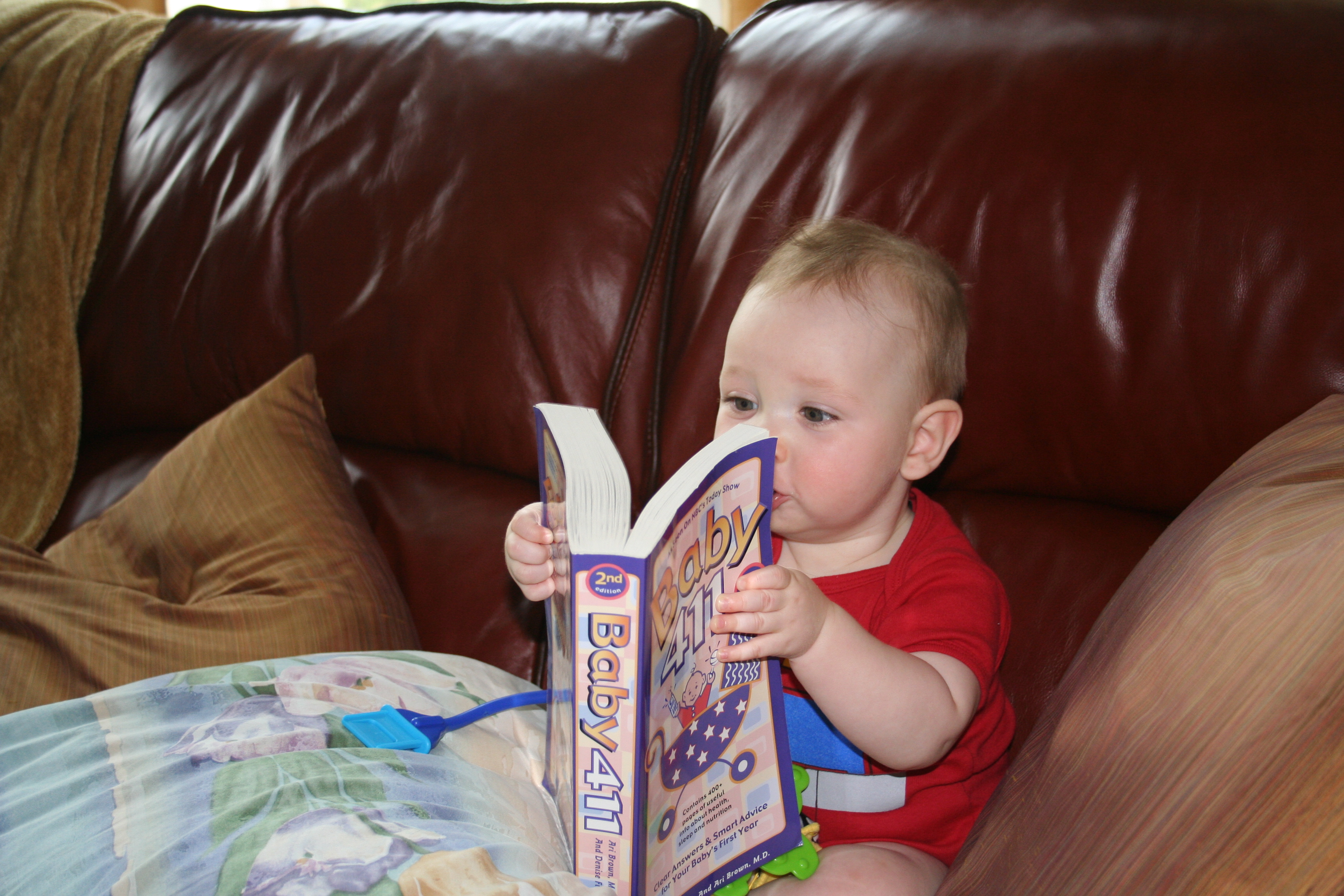 Jack Reading Baby 411