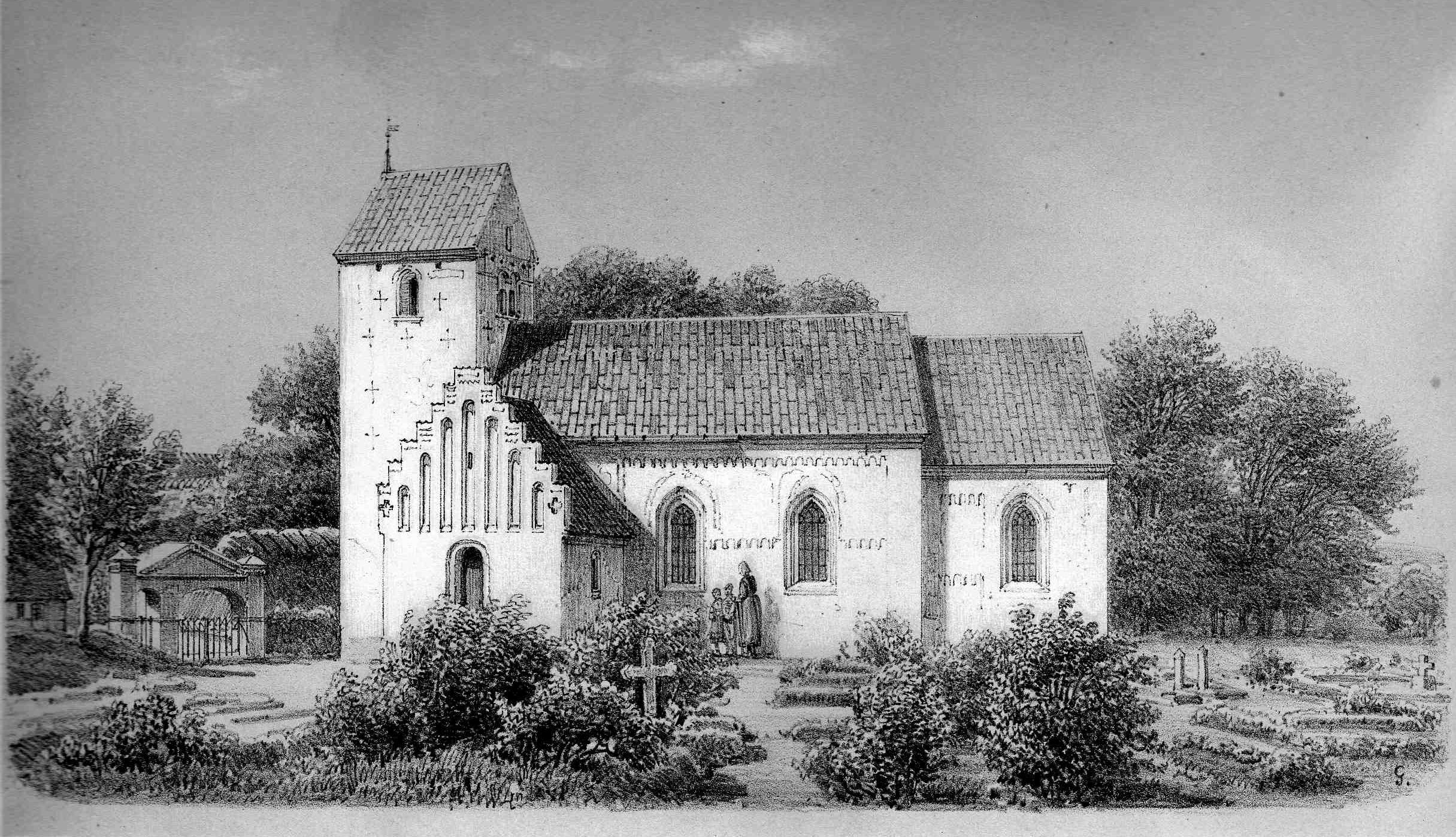 Jylland 09 Davgaard Kirke S 1867