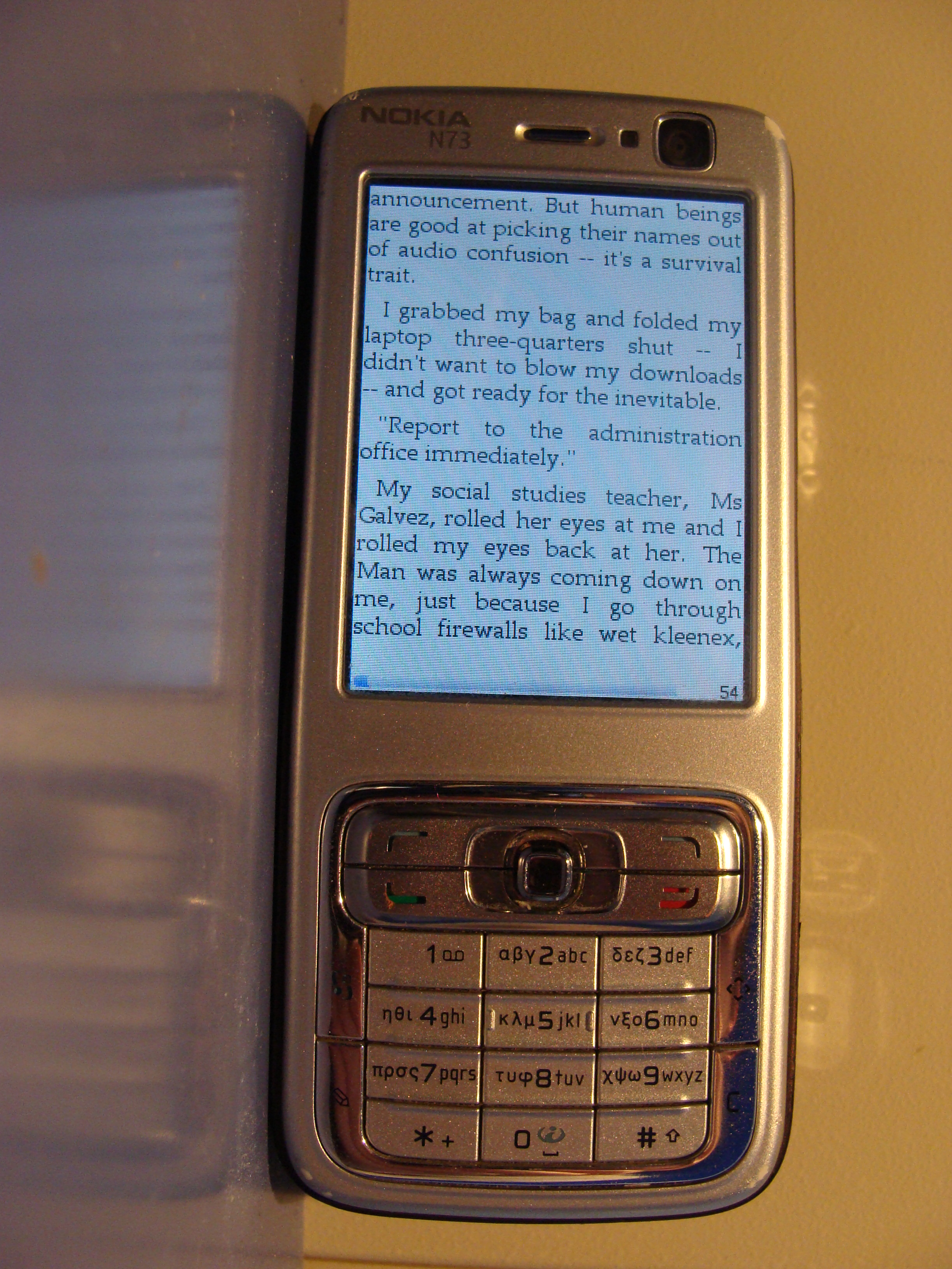N73 ebook reader 8MP