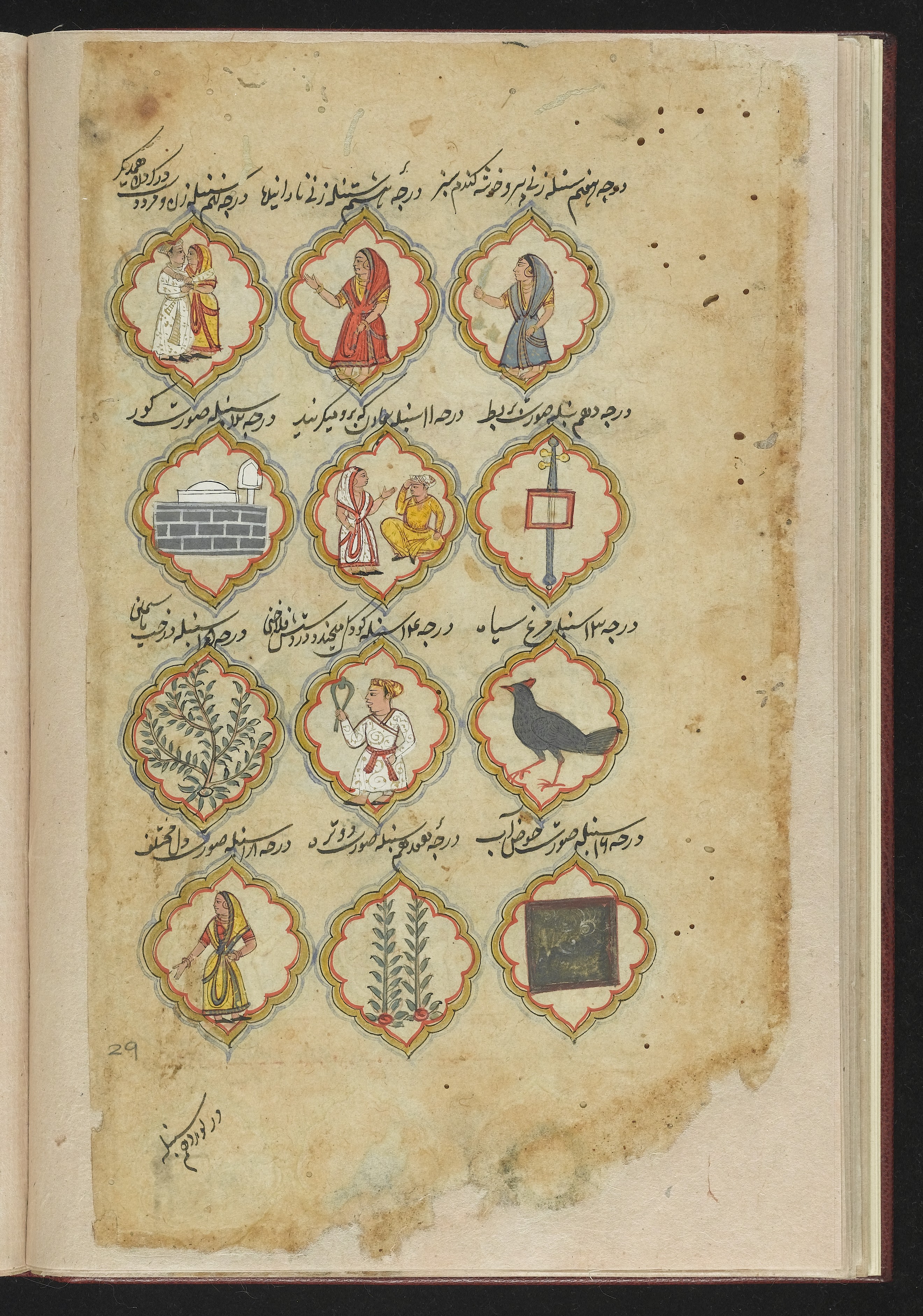 Persian Miniature Paintings Wellcome L0045217