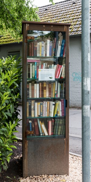 Aachen, Büchertauschschrank an der Ahornstraße -- 2016 -- 2840