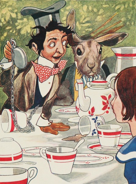 Alice's Adventures in Wonderland - Carroll, Robinson - S119 - 'What day of the month is it' he said, turning to Alice