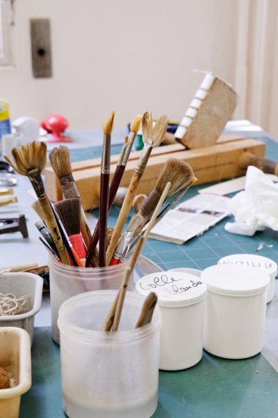 Atelier de reliure Bibliotheque Sainte-Genevieve n2