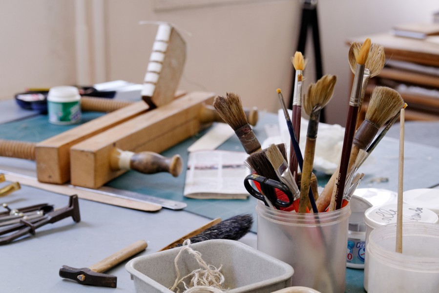 Atelier de reliure Pingre Bibliotheque Sainte-Genevieve n1