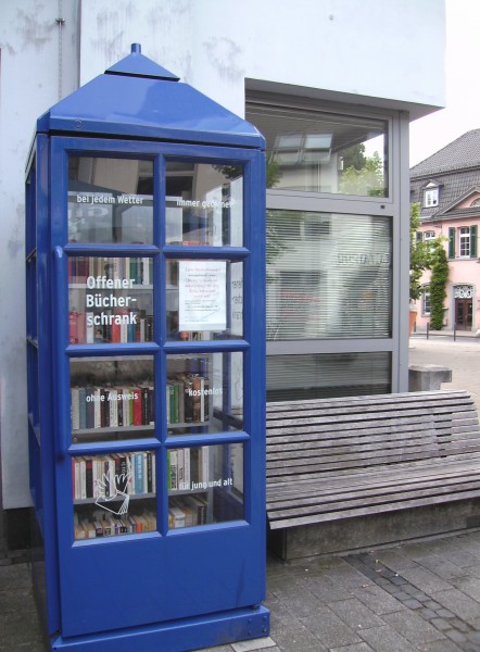Bücherschrank Hoffnungsthal