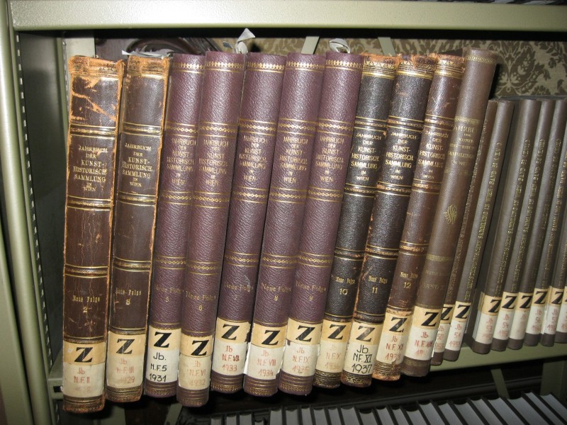 BDA-Archiv Jahrbuch der kunsthistorischen Sammlung in Wien KHM 01