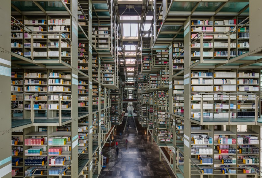 Biblioteca Vasconcelos, Ciudad de México, México, 2015-07-20, DD 16-18 HDR