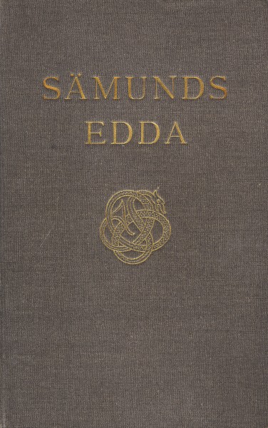 Brate, Sämunds Edda (1913) Omslag