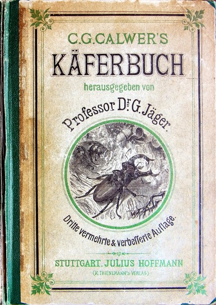 Calwers Käferbuch Buchdeckel
