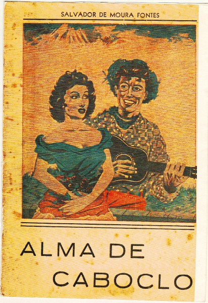 Capa do livro de poesias caipiras 