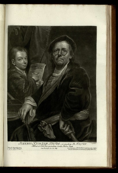 Ioannis Kupezky, incomparabilis artificis, Imagines et picturae - Valentin Daniel Preisler, Bernhard Vogel - 1745 - 46