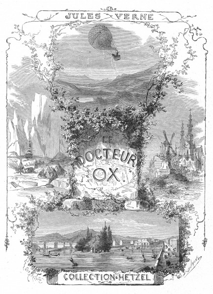 Jules Verne - Le Docteur Ox - illustration intérieure