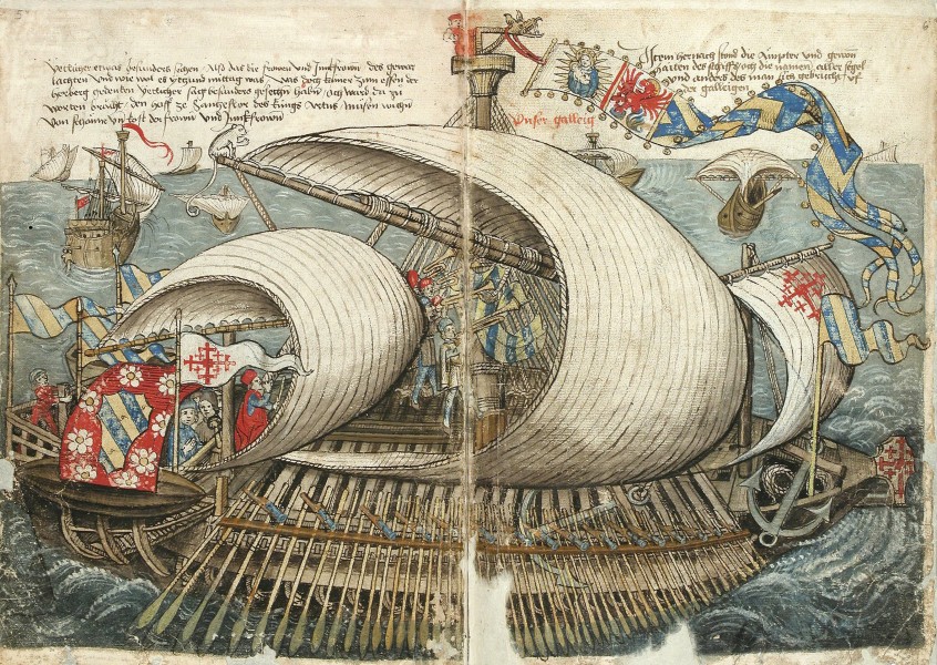 Konrad von Grünenberg - Beschreibung der Reise von Konstanz nach Jerusalem - Blatt 05v-06r