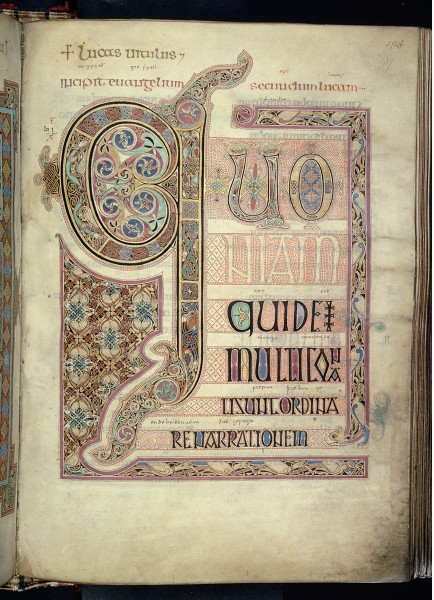 Lindisfarne Gospels folio 139r