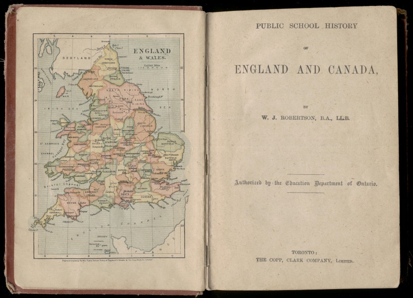 Public School History of England and Canada 001