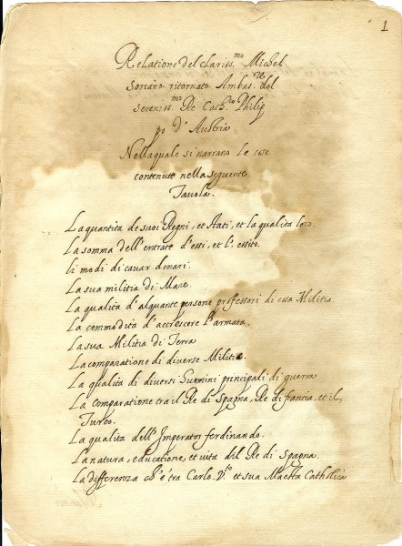Relazione Michel Soriano