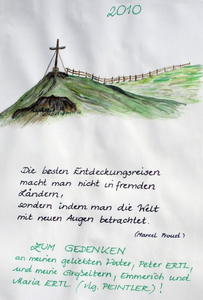 Rossalm Gipfelbuch