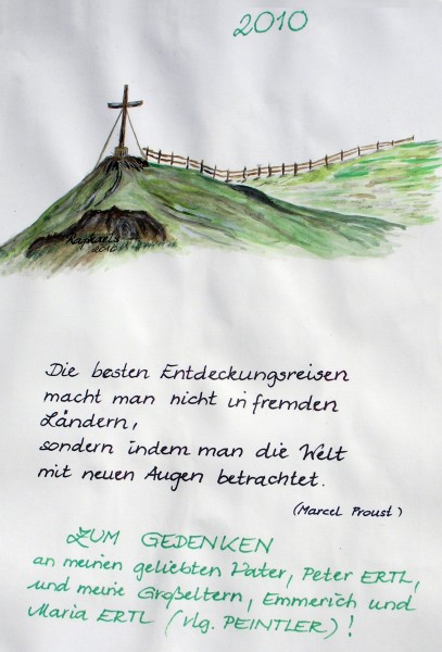 Rossalm Gipfelbuch