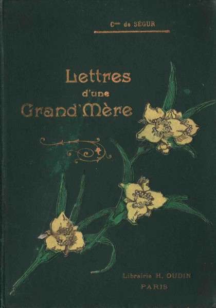 Ségur - Lettres d une grand mère - couveture